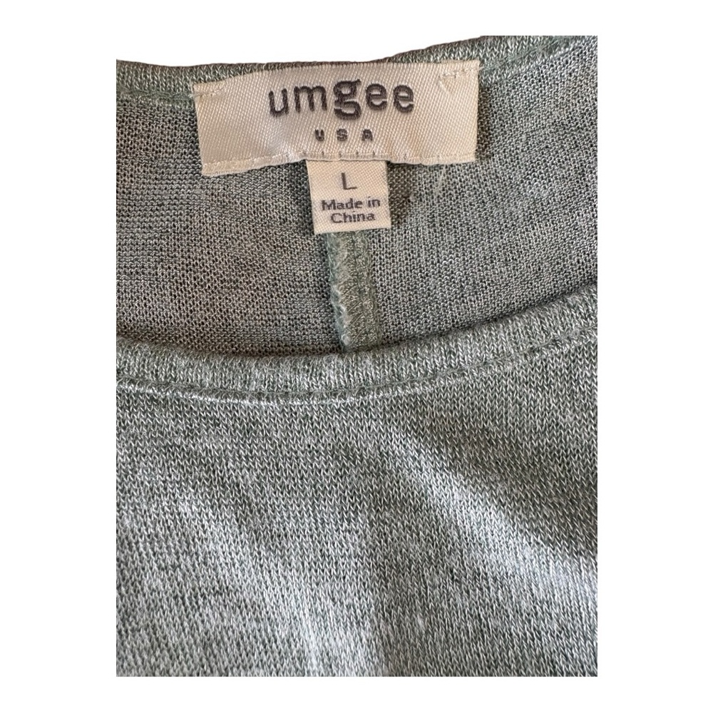 Umgee USA Light Green Knit Top - Picture 6 of 7